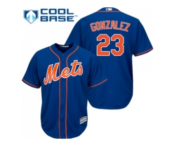 Youth New York Mets #23 Adrian Gonzalez Blue Cool Base Stitched MLB Jersey