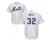 Youth New York Mets #32 Steven Matz White(Blue Strip) Cool Base Stitched MLB Jersey