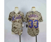 youth mlb jerseys new york mets #33 harvey camo