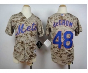 youth mlb jerseys new york mets #48 degrom camo