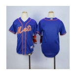 youth mlb new york mets blank blue(number orange)