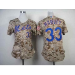 women mlb jerseys new york mets #33 harvey camo[2014 new]