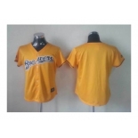 women mlb jerseys milwaukee brewers blank yellow