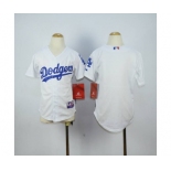 youth mlb jerseys los angeles dodgers blank white