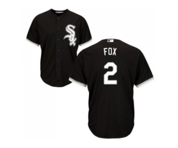 Youth Chicago White Sox #2 Nellie Fox Black Alternate Cool Base Stitched MLB Jersey