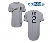 Youth Chicago White Sox #2 Nellie Fox Grey Road Cool Base Stitched MLB Jersey