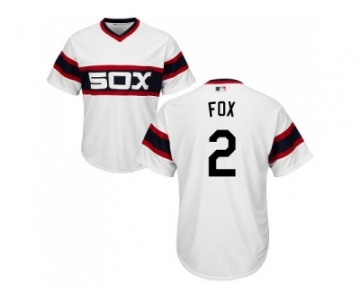 Youth Chicago White Sox #2 Nellie Fox White Alternate Home Cool Base Stitched MLB Jersey