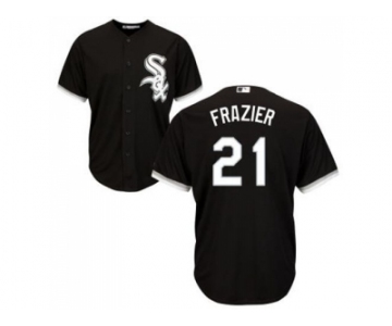 Youth Chicago White Sox #21 Todd Frazier Black Alternate Cool Base Stitched MLB Jersey