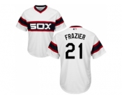 Youth Chicago White Sox #21 Todd Frazier White Alternate Home Cool Base Stitched MLB Jersey