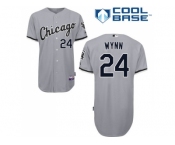 Youth Chicago White Sox #24 Early Wynn Grey Road Cool Base Stitched MLB Jersey