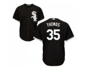 Youth Chicago White Sox #35 Frank Thomas Black Alternate Cool Base Stitched MLB Jersey