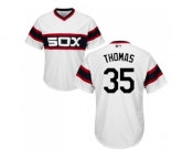 Youth Chicago White Sox #35 Frank Thomas White Alternate Home Cool Base Stitched MLB Jersey