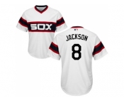 Youth Chicago White Sox #8 Bo Jackson White Alternate Home Cool Base Stitched MLB Jersey