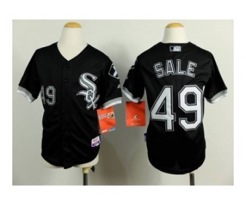 Youth mlb jerseys chicago white sox #49 sale black