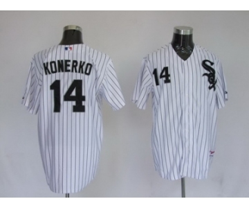 youth mlb chicago white sox #14 paul konerko white