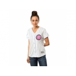 Women's Chicago Cubs White Home 2016 Mother's Day Cool Base Team Jersey