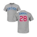 Women's Majestic Chicago Cubs #28 Kyle Hendricks Replica White Home Cool Base MLB Jersey