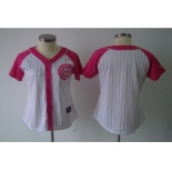 women mlb chicago cubs blank white pink[2012]