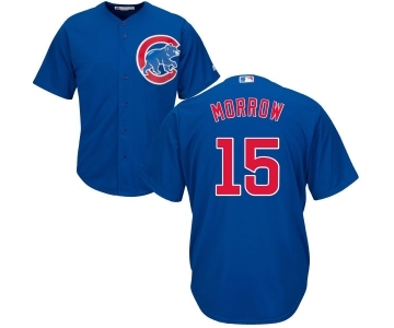 Youth Majestic Chicago Cubs #15 Brandon Morrow Authentic Royal Blue Alternate Cool Base MLB Jersey