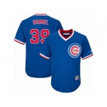 Youth Majestic Chicago Cubs #39 Jason Hammel Authentic Royal Blue Cooperstown Cool Base MLB Jersey