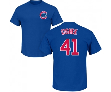 Youth Majestic Chicago Cubs #41 Steve Cishek Replica White Home Cool Base MLB Jersey