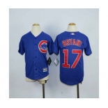 youth mlb jerseys chicago cubs #17 bryant blue[bryant]