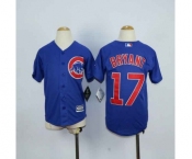 youth mlb jerseys chicago cubs #17 bryant blue[bryant]