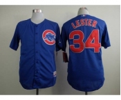 youth mlb jerseys chicago cubs #34 lester blue[lester]