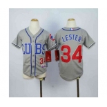 youth mlb jerseys chicago cubs #34 lester grey[lester]