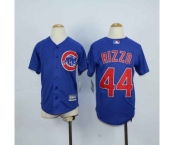 youth mlb jerseys chicago cubs #44 rizzo blue