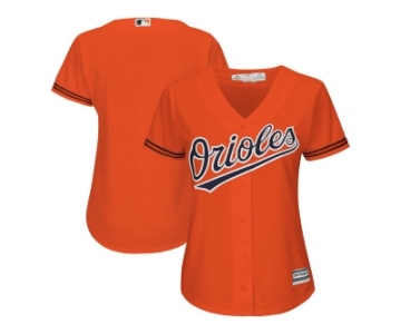 Women's Baltimore Orioles Majestic Orange Alternate Cool Base Jersey