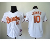 youth mlb jerseys baltimore orioles #10 jones white