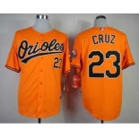 youth mlb jerseys baltimore orioles #23 cruz orange