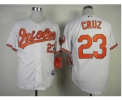 youth mlb jerseys baltimore orioles #23 cruz white