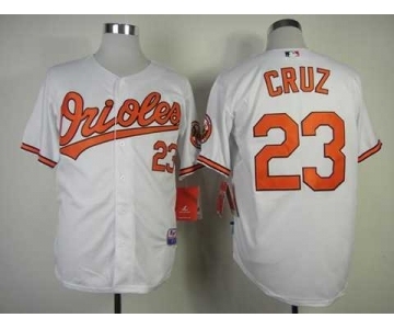 youth mlb jerseys baltimore orioles #23 cruz white