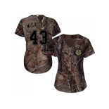 Women Houston Astros #43 Lance McCullers Camo Realtree Collection Cool Base Stitched MLB Jersey