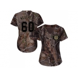 Women Houston Astros #60 Dallas Keuchel Camo Realtree Collection Cool Base Stitched MLB Jersey