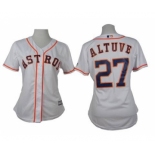 women mlb jerseys houston astros #27 altuve white