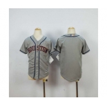 youth mlb jerseys houston astros blank grey