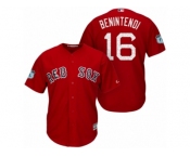 Youth 2017 Spring Training Andrew Benintendi #16 Boston Red Sox Scarlet Cool Base Jersey