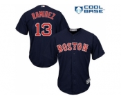 Youth Boston Red Sox #13 Hanley Ramirez Navy Blue Cool Base Stitched MLB Jersey