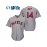 Youth Boston Red Sox #14 Jim Rice Grey Cool Base Stitched MLB Jersey