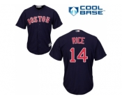 Youth Boston Red Sox #14 Jim Rice Navy Blue Cool Base Stitched MLB Jersey