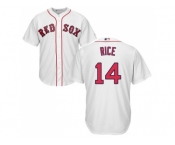 Youth Boston Red Sox #14 Jim Rice White Cool Base Stitched MLB Jersey