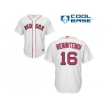 Youth Boston Red Sox #16 Andrew Benintendi White Cool Base Stitched MLB Jersey