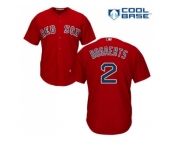 Youth Boston Red Sox #2 Xander Bogaerts Red Cool Base Stitched MLB Jersey