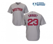 Youth Boston Red Sox #23 Blake Swihart Grey Cool Base Stitched MLB Jersey