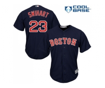 Youth Boston Red Sox #23 Blake Swihart Navy Blue Cool Base Stitched MLB Jersey