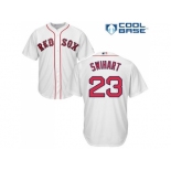 Youth Boston Red Sox #23 Blake Swihart White Cool Base Stitched MLB Jersey