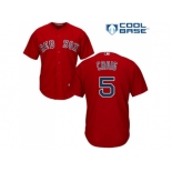 Youth Boston Red Sox #5 Allen Craig Red Cool Base Stitched MLB Jersey